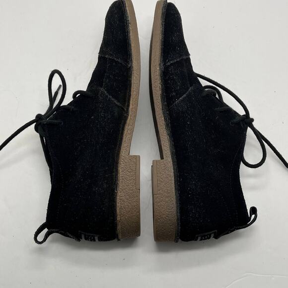 Bobs From Skechers Women's Black Memory Foam Suede Chukka Boots Size 8 - Picture 3 of 7